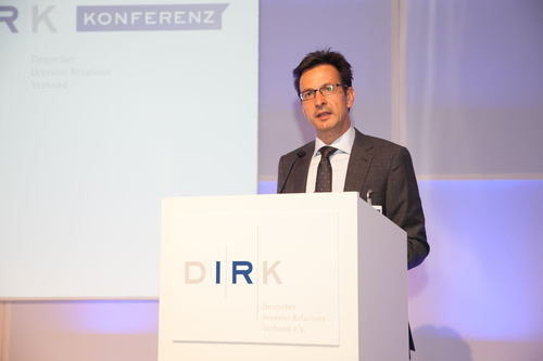 Foto: Keynote von RWE-Finanzvorstand Dr. Bernhard Günther