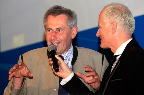  (c) fotodienst / Walter Luger - Hainfeld, am 13.06.2014 - Zöchling-Firmengruppe feiert ihr 60-jähriges Bestehen. FOTO Bundesrat Martin Preineder und Moderator Andreas Marek.:
