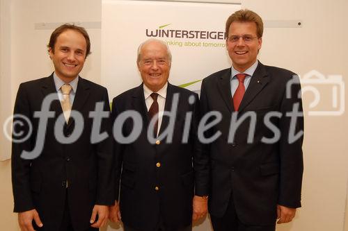 Pressekonferenz - Jahresergebnis 2006 und Prognose 2007
Mag. Günther Kamml, Rainer Bartram, Ing. Walter Aumayr