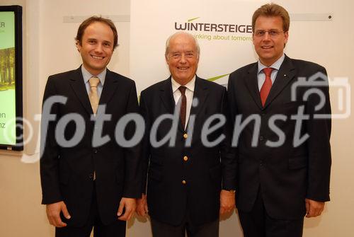 Pressekonferenz - Jahresergebnis 2006 und Prognose 2007
Mag. Günther Kamml, Rainer Bartram, Ing. Walter Aumayr