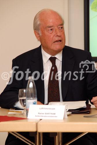 Pressekonferenz - Jahresergebnis 2006 und Prognose 2007
Rainer Bartram