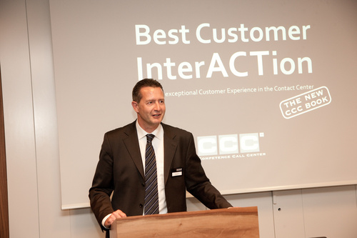 CCC Buchpräsentation: Best Customer Interaction. Foto: Alfons Livers (UBS)