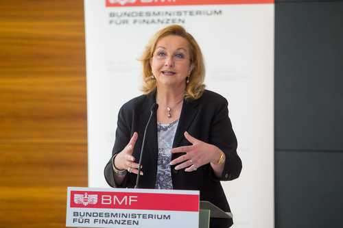 Erster Home & Mobile Office Day diskutiert Wandel in der Berufswelt, Foto: Dr. Maria Fekter, Bundesministerin für Finanzen, Österreich 