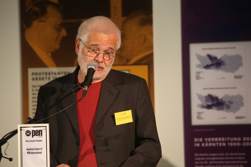 Dr. Helmuth A. Niederle, Präsident PEN-Club Austria