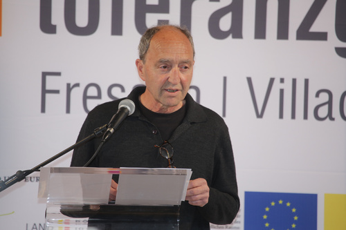 Der in Köln lebende türkische Autor Dogan Akhanli wurde am Donnerstag bei der Eröffnung der Europäischen Toleranzgespräche 2018 mit dem Europäischen Toleranzpreis des Österreichischen PEN-Club und der Stadt Villach für Demokratie und Menschenrechte ausgezeichnet. Im Anschluss fanden die ersten Diskussionspanels statt.