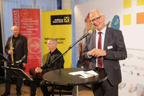 Der Empfang der Europäischen Toleranzgespräche 2018 fand im Holiday Inn Hotel Villach statt. Im Bild: Landtagspräsident Reinhart Rohr