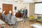 Der Travel Industry Club Austria diskutierte im MAXX Hotel Wien mit Energie- und Reiseexperten darüber, warum und wie die Umweltkosten künftig in die Reisekosten eingepreist werden (müssen). Im Bild: Harald Hafner, Präsident des Travel Industry Club Austria.