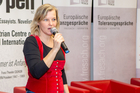 In der Oberbank Wien wurde am 15.1. das Programm der Europäischen Toleranzgespräche 2019 präsentiert. Im Bild: Die Präsidentin des Club Carinthia, Eva Wissiak.