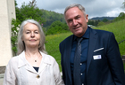 Europaforum der Toleranzgespräche am 25. Mai 2023. Im Bild: Eröffnungsrednerin Marlene Streeruwitz mit Fresach-Obmann Superintendent Manfred Sauer.