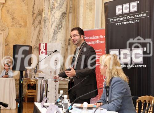 (C) fotodienst/Anna Rauchenberger - Wien, 13.11.2008 - 3. Forum Zukunft Der Arbeit: Trotz wirtschaftlich herausfordernder Zeiten bleibt der Fachkräftemangel in Österreich akut. Beim 3. Forum Zukunft der Arbeit diskutieren ExpertInnen, warum Zuwanderung ein Gewinn ist und wie sie zukünftig gesteuert werden sollte. FOTO: Dr. Thomas Liebig (Division für Internationale Migration des Arbeitsmarktdirektorats der OECD)