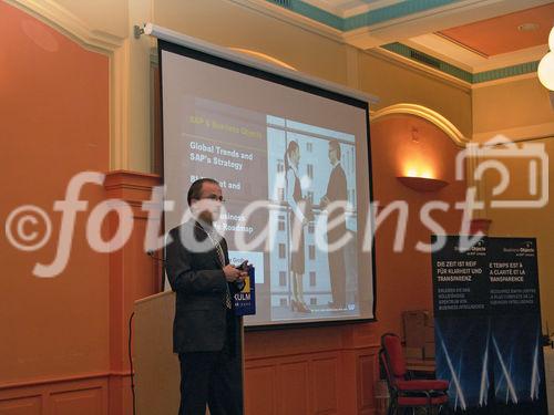 (C)fotodienst / Daniel Kobell Zürich (Üetliberg) - 13.11.2008 – Mit der sechsten Ausführung der erfolgreichen Business Objects Arbeitskreis Eventserie bietet IT-Logix aus Bern auch in diesem Jahr wied