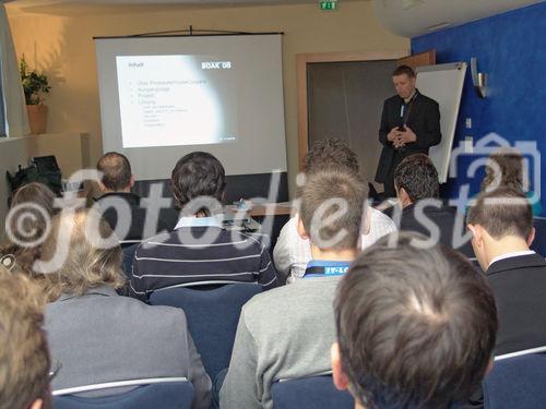 (C)fotodienst / Daniel Kobell Zürich (Üetliberg) - 13.11.2008 – Mit der sechsten Ausführung der erfolgreichen Business Objects Arbeitskreis Eventserie bietet IT-Logix aus Bern auch in diesem Jahr wied