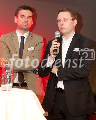 (C) fotodienst.at /Anna Rauchenberger - Robert Hadzetovic von Thalia Buch und Medien, Bernd Altmann von der Kapsch Group.