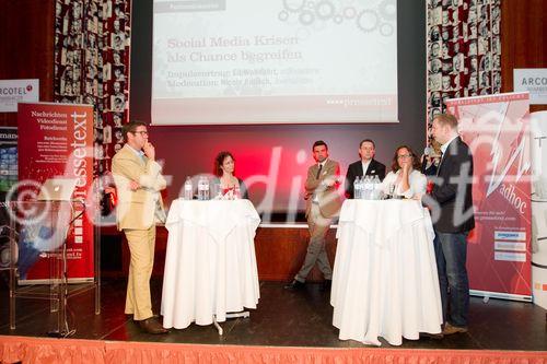 (C) fotodienst.at /Anna Rauchenberger - Ed Wohlfahrt, NIcole Kolisch, Robert Hadzetovic (Thalia Buch & Medien), Bernd Altmann (Kapsch), Ulli Cecerle, Ja Natürlich, Josef Barth, digital strategies.