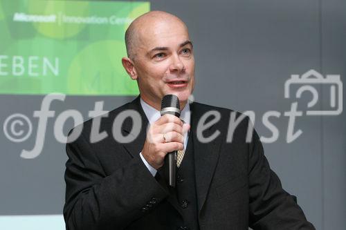 (C) fotodienst/Anna Rauchenberger - Wien, 21.10.2008 -  Eröffnung des Microsoft Innovation Center am Wienerberg. FOTO: Harald Leitenmüller (Mitglied der Geschäftsleitung Microsoft Österreich)