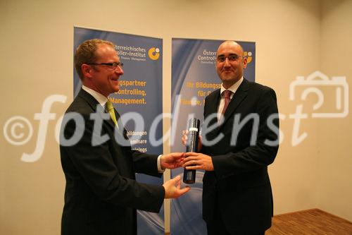 Controller-Diplome im Tagungszentrum des Schloß Schönbrunn überreicht von Mag. Bernd Kadic (ÖCI), 14.10.2008, Michael Schütz, copyright: photodienst, Julia Fuchs
