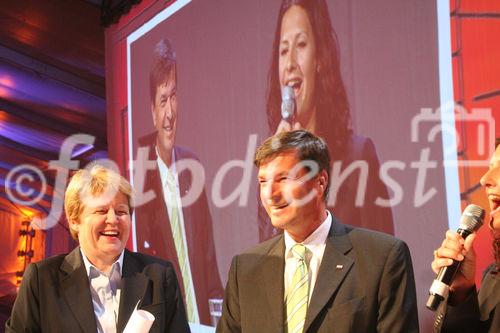 ÖBB, Railjet Rollout, 15.9.2008, Peter Klugar ÖBB, Brigitte Ederer Siemens AG