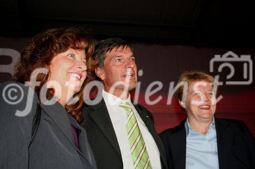 ÖBB, Railjet Rollout, 15.9.2008, Gabriele Lutter ÖBB, Peter KLugar ÖBB, Brigitte Ederer Siemens AG