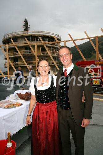 Am Foto: Edith Lindler und bernhard Koschuttnig.