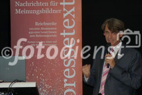 An der gestern in Zürich eröffneten EMEX (Eventmesse für Marketing, Kommunikation, Event und Promotion) präsentierte Dr. Wilfried Seywald, Marketing & Sales Direktor von Pressetext, die Auswertung der Studie über das Marketingverhalten der Schweizer.