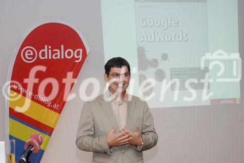 Autor Alexander Beck präsentiert neues Google AdWords Fachbuch
Foto: Siegfried Stepke (Conversion-Optimierer, GF E-dialog)
©fotodienst/Nadine Bargad