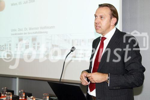 (c) fotodienst/Dan Carabas - Wien 03.07.08 - Shareholder Value Award - FOTO: Univ. Doz. Dr. Werner Hoffmann, Vorsitzender der Geschäftsführung  (Contrast Management Consulting)