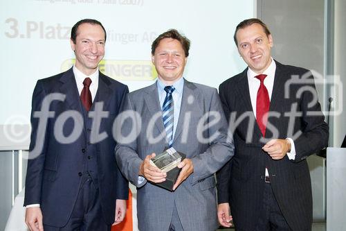 (c) fotodienst/Dan Carabas - Wien 03.07.08 - Shareholder Value Award - FOTO: v.li.: Stephan Klasmann (Chefredakteur Format), Wolfgang Anzengruber (Palfinger AG), Univ. Doz. Dr. Werner Hoffmann (Contrast Management Consulting)