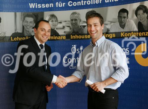 (C) fotodienst/Anna Rauchenberger - Wien, 12.06.2008 - Am 12. Juni 2008 erhielten 23 Absolventinnen und Absolventen die Abschlussdiplome für den Lehrgang ?Certified Corporate Risk Manager? des Österreichischen Controller-Instituts. 