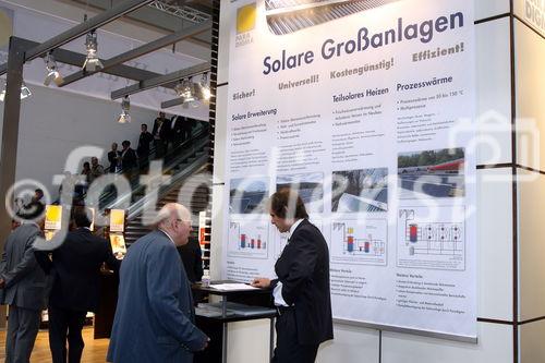 Paradigma-Messestand auf der Intersolar 2008. (C)Fotodienst/Robert Auerbacher