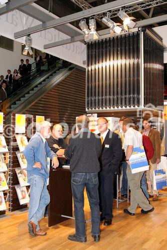 Paradigma-Messestand auf der Intersolar 2008. (C)Fotodienst/Robert Auerbacher