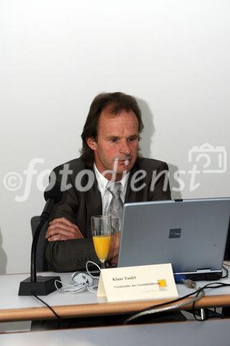 Klaus Taafel, Vorsitzender der Geschäftsführung Paradigma, über den Status von Solarthermischen Großanlagen und Persepktiven des globalen Marktes. (C)Fotodienst/Robert Auerbacher