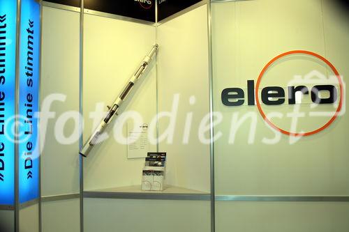 Messestand der elero GmbH: elero stellt die neuen Produktreihen auf der Intersolar 2008 vor. (C)Fotodienst/Robert Auerbacher