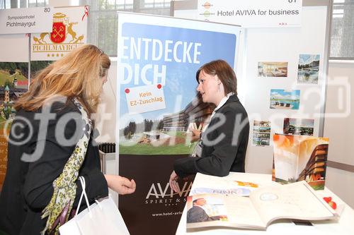 (c) fotodienst / Katharina Schiffl - Wien, am 17.05.2011 - die 11. HOTELBIZ - SEMINARBIZ - EVENTBIZ, die Hotelfachmesse im Museum für angewandte Kunst, informiert mehr als 1.000 Fachbesucher über das Angebot von über 100 Ausstellern.