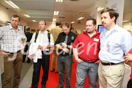 (C) fotodienst/Anna Rauchenberger - Wien, 03.06.2008 - Auf der Hausmesse präsentiert Thales innovative Produkte im Bereich Schiene. Thales ist ein führendes internationales Elektronikunternehmen und Systemhaus mit weltweiten Aktivitäten auf den Märkten Verteidigung, Luft- & Raumfahrt sowie Sicherheit. Thales Österreich hat sich international als Kompetenzzentrum für Eisenbahntechnik einen Namen gemacht.