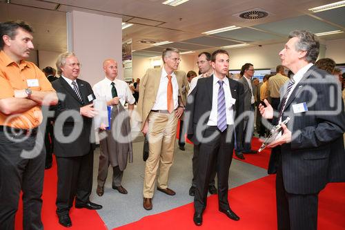 (C) fotodienst/Anna Rauchenberger - Wien, 03.06.2008 - Auf der Hausmesse präsentiert Thales innovative Produkte im Bereich Schiene. Thales ist ein führendes internationales Elektronikunternehmen und Systemhaus mit weltweiten Aktivitäten auf den Märkten Verteidigung, Luft- & Raumfahrt sowie Sicherheit. Thales Österreich hat sich international als Kompetenzzentrum für Eisenbahntechnik einen Namen gemacht.