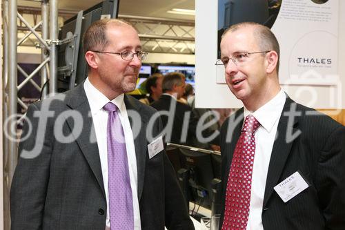 (C) fotodienst/Anna Rauchenberger - Wien, 03.06.2008 - Auf der Hausmesse präsentiert Thales innovative Produkte im Bereich Schiene. Thales ist ein führendes internationales Elektronikunternehmen und Systemhaus mit weltweiten Aktivitäten auf den Märkten Verteidigung, Luft- & Raumfahrt sowie Sicherheit. Thales Österreich hat sich international als Kompetenzzentrum für Eisenbahntechnik einen Namen gemacht.