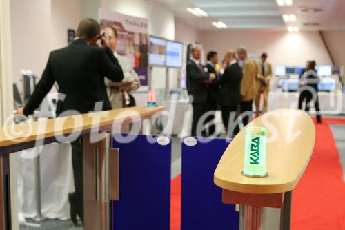 (C) fotodienst/Anna Rauchenberger - Wien, 03.06.2008 - Auf der Hausmesse präsentiert Thales innovative Produkte im Bereich Schiene. Thales ist ein führendes internationales Elektronikunternehmen und Systemhaus mit weltweiten Aktivitäten auf den Märkten Verteidigung, Luft- & Raumfahrt sowie Sicherheit. Thales Österreich hat sich international als Kompetenzzentrum für Eisenbahntechnik einen Namen gemacht.
