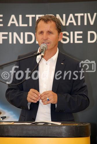 Günther Klimitsch, Geschäftsführer Dachser Austria - Mitarbeiterfest Firma Dachser Hörsching bei Linz