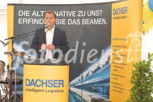 Günther Klimitsch, Geschäftsführer Dachser Austria - Mitarbeiterfest Firma Dachser Hörsching bei Linz