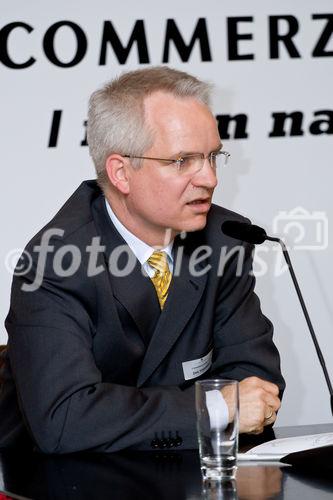 Die Berliner Wirtschaftsgespräche e.V. luden zur Diskussion in die Commerzbank Berlin ein. Foto:  Dr. Dirk Söhnholz (Vorstand Bundesverband Alternative Investments e.V., Bad Homburg). (C)Fotodienst/Jan-Paul Kupser