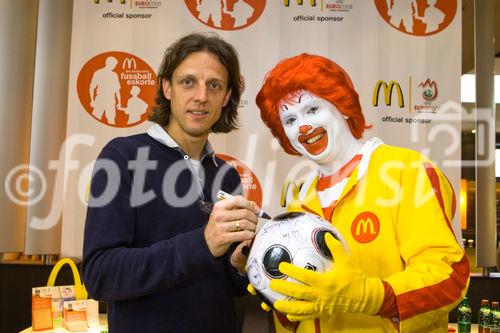 McDonald’s, offizieller Sponsor der Uefa Euro 2008 stellte die Kinder der McDonald’s 