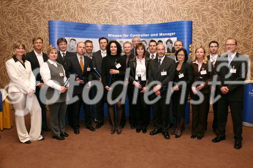 (C) fotodienst/Anna Rauchenberger - Wien, 22.4.2008 - Das Österreichisches Controller Institut konnte wieder zahlreichen Absolventen die Controller-Diplome in feierlichem Rahmen überreichen. FOTO: Absolventen