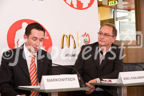 Die McDonald's Fussball Eskorte ist mittlerweile fester Bestandteil großer nationaler und internationaler Fußball-Events. Das gilt zum einen für die Österreichische Bundesliga und zum anderen für die UEFA EURO 2008™ in Österreich und der Schweiz. Denn bei der kommenden Fußball-Europameisterschaft werden erneut Kinder von 6 - 10 Jahren mit den Superstars ins Stadion einlaufen.