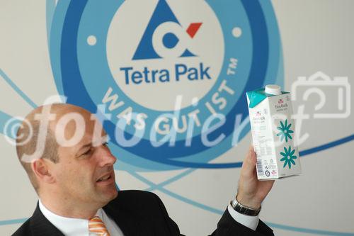 Tetra Pak Österreich 
Foto: Dipl.-Ing. Svend Weidemann (Managing Director Tetra Pak Danube)
©fotodienst/Nadine Bargad