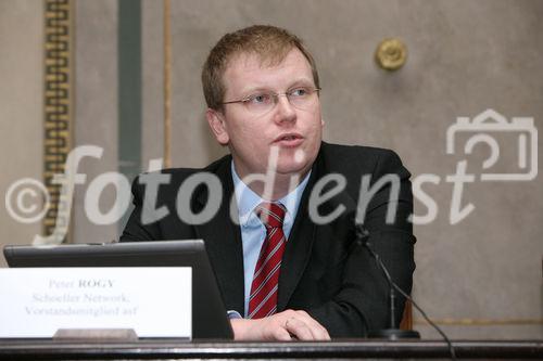 (C) fotodienst/Anna Rauchenberger - Wien 03.04.2008 - Das Austrian Security Forum (ASF)stellt die Techconsult Multiclient-Studie 'IT-Security in Österreich 2008' vor. FOTO: Peter Rogy (Schoeller Network, Vorstandsmitglied asf)