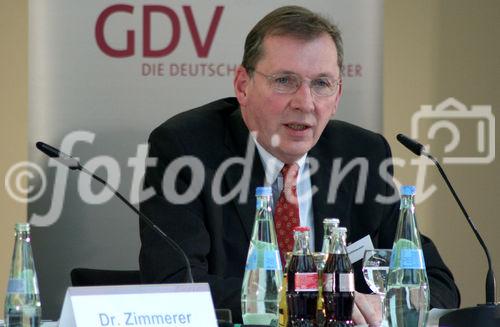 Dr. Robert Pohlhausen (Vorsitzender des GDV-Hauptausschusses Schaden- und Unverallversicherung). (C)Fotodienst/Markus Mirschel