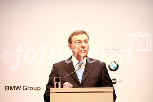 FOTO: Dr. - Ing. Norbert Reithofer Vorsitzender des Vorstands der BMW AG. (C)fotodienst/Robert Auerbacher