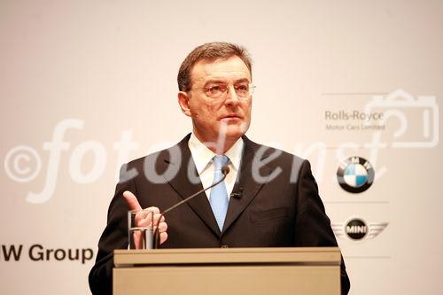 FOTO: Dr. - Ing. Norbert Reithofer Vorsitzender des Vorstands der BMW AG. (C)fotodienst/Robert Auerbacher