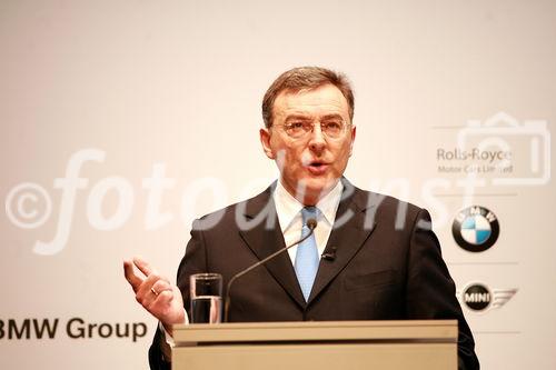 FOTO: Dr. - Ing. Norbert Reithofer Vorsitzender des Vorstands der BMW AG. (C)fotodienst/Robert Auerbacher