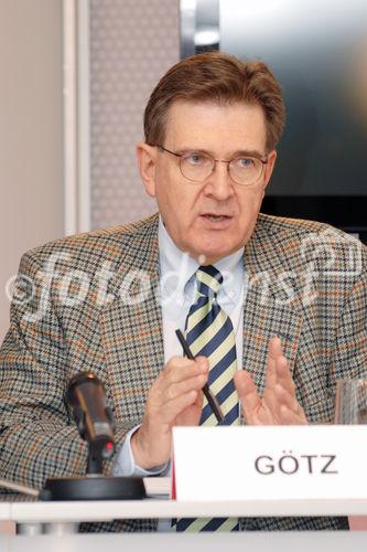 Pressegespräch der österr.Lungenunion. 
Prim.Univ.-Prof.Dr.Manfred Götz (Vorsitzender des Kommitees für klinische Allergologie der ÖGAI)
©fotodienst/Nadine Bargad